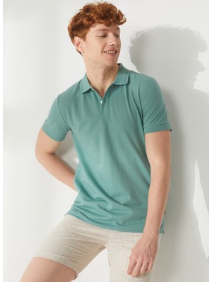 At.p.co Yeşil Erkek Polo T-Shirt A265P75343-