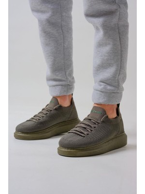 Bpm Chekich CH307 Triko Erkek Ayakkabı Hakı