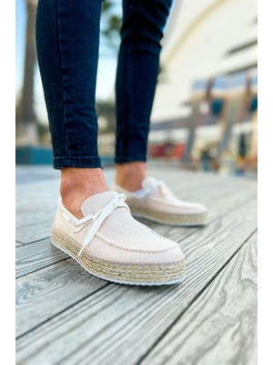 Bpm CH311 Espadril Erkek Ayakkabı Bej