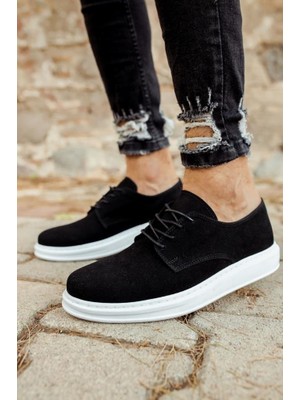 Chekich CH003 Süet Bt Erkek Ayakkabı Siyah