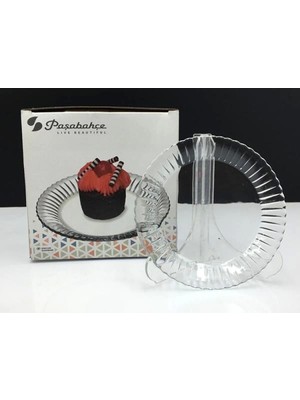 Paşabahçe 10708 Frezya Tatlı Tabağı 16 Cm 6 Lı
