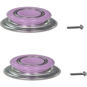 Tencere Tava Sahan Camkapak Tepesi Kulbu 2 Adet Lila