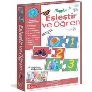 Eşleştir Ve Öğren Sayılar