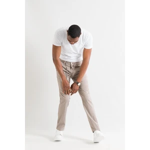 Slimfit Beli Lastikli Iplikli Ince Yazlık Kumaş Jogger Pantolon
