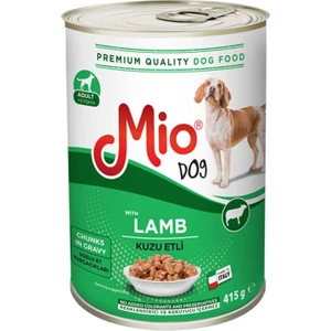 Kuzu Etli Köpek Maması - Mio Konserve Et Parçacıklı Yaş Mama 415 gr