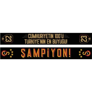 Lisanslı 23. Şampiyonluk Şal Atkı