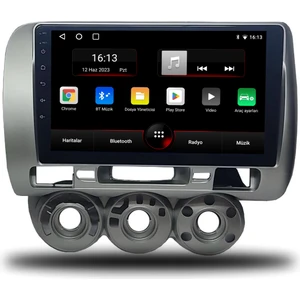 Avaydel Honda Jazz Uyumlu Android Carplay Multimedya 2002-2008 Manuel Klima 4GB Ram + 32GB Hafıza