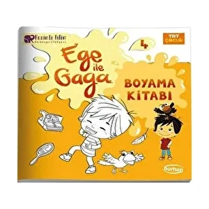 Ege İle Gaga Boyama Kitabı 4