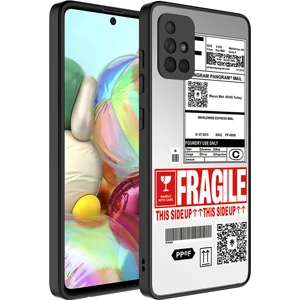 Samsung Galaxy A71 Kılıf Aynalı Desen Serisi