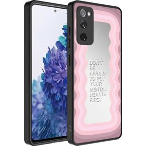 Samsung Galaxy S20 Fe Kılıf Aynalı Desen Serisi