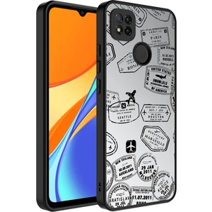 Xiaomi Redmi 9c Kılıf Aynalı Desen Serisi