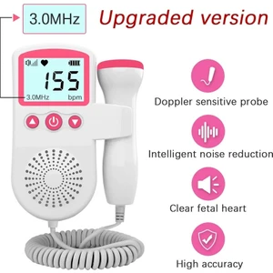 Vi Için Mini Fetal Tercih Doppler Kardiyak Monitör (Yurt Dışından)