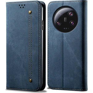 LR Joyful Xiaomi 13 Ultra Cüzdan Stand Pu Deri Kılıf Kot Ceza Doku Cep Telefonu Kapağı (Yurt Dışından)