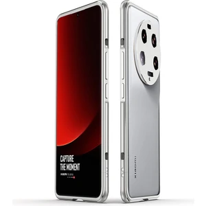 LR Joyful Xiaomi 13 Ultra Anti-Çizelge Anti Tele Kılıfı Pu Deri+Metal Çerçeve Kamera Lens Kapağı ile Ince Kabuk (Yurt Dışından)