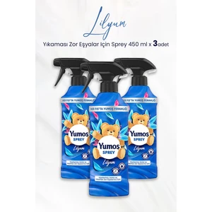 Sprey Yıkaması Zor Eşyalar Için Lilyum 450 ml x 3 Adet