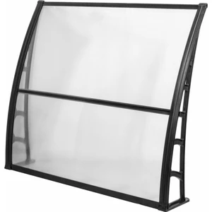 Garden Plastik Lupın Kapı Pencere Üstü Pratik Sundurma 105X120 - Şeffaf