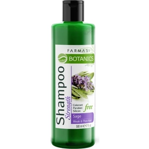 Botanic Shampoo Strength Sage 500 ml