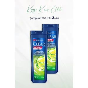 Men Kepeğe Karşı Etkili Şampuan Maksimum Ferahlık Limon Özlü 350 ml x 2 Adet