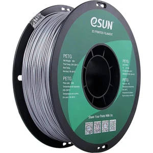 Esun Petg Filament Düz Gümüş