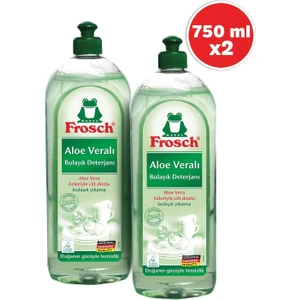 Aloe Veralı Bulaşık Deterjanı 750 ml 2'li