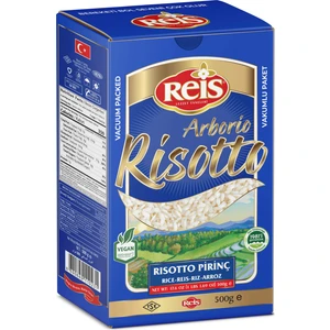 Vegan 500 gr Arborio Risotto Pirinç Vakumlu Ambalajlı Paket