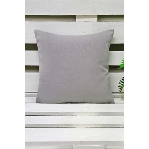 Keten Kırlent Kılıfı Açık Gri 50X50 cm