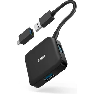 USB Hub, 4 Ports, USB 3.2, 5gbit, Usb-C Adaptör