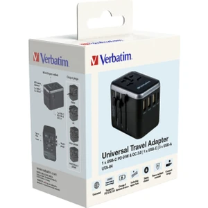 Uta-04 Evrensel Seyahat Adaptörü