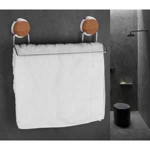 Okyanus Home Ahşap Desenli Magic Fix Sihirli Yapışkan Krom Uzun Havluluk