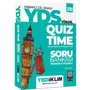Yediiklim Yayınları YDSYÖKDİL Quiz Time Tamamı Çözümlü Soru Bankası