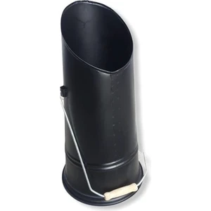 Mat Siyah Soba Şömine Odun Kömür Kovası