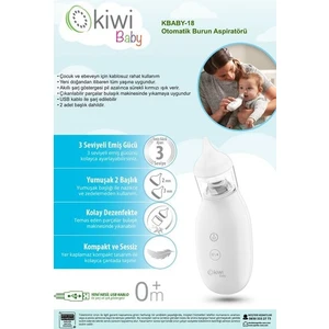 Kbaby-18 Kbaby 18 Şarjlı Burun Aspiratörü