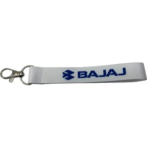 Bajaj Anahtarlık Kumaş Beyaz