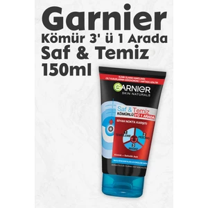 Kömür 3' Ü 1 Arada Saf & Temiz 150 ml