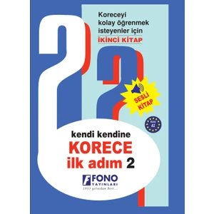 Fono Yayınları Korece Ilk Adım 2 (Seslendirmeli)