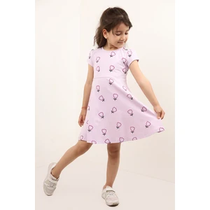 Toontoy Kids Toontoy Kız Çocuk Komple Baskılı Elbise