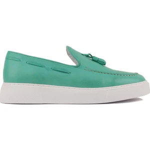 Sail Lakers - Su Yeşili Deri Sneaker