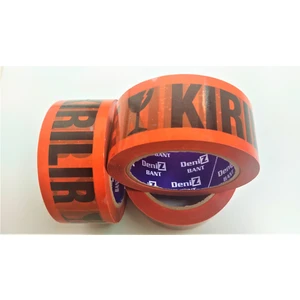 Deniz Bant Dikkat Kırılır Fragile Baskılı Koli Bandı 45 mm x 100 Metre 3 Adet