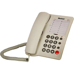 Ms-21 Kablolu Telefon Krem Rengi
