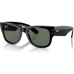RB 0840S 90158 51 Mega Wayfarer Polarize Unisex Siyah Güneş Gözlüğü