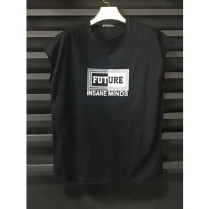 Insane Minds Erkek Kolsuz Baskılı Oversize Tshirt