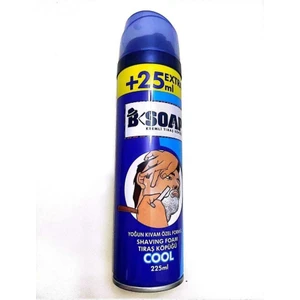 B Soap B'soap Kremli Tıraş Köpüğü Cool 225ML