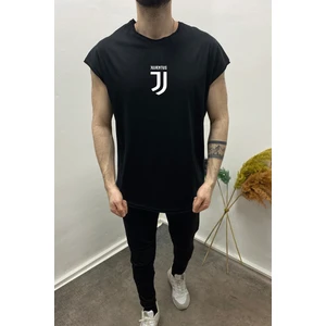 Insane Minds Erkek Kolsuz  Juve Baskılı  Oversize  Tshirt