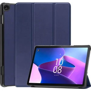 Lenovo Tab M10 3rd Gen Için Deri Tablet Kılıfı - Mavi (Yurt Dışından)