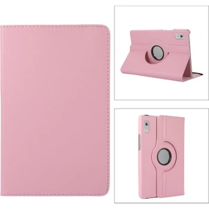 Lenovo Tab M9 Için Deri Tablet Kılıfı - Pembe (Yurt Dışından)