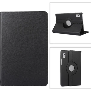 Lenovo Tab M9 Için Deri Tablet Kılıfı - Siyah (Yurt Dışından)