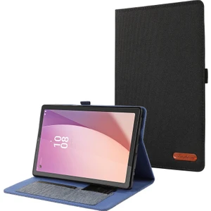 Lenovo Tab M9 Için Deri Tablet Kılıfı - Siyah (Yurt Dışından)