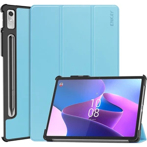 Enkay Lenovo Tab P11 Pro Gen 2 Lenovo Tab P11 Pro Gen2 11.2 Inch 2022 Için Deri Tablet Kılıfı - Açık Mavi (Yurt Dışından)