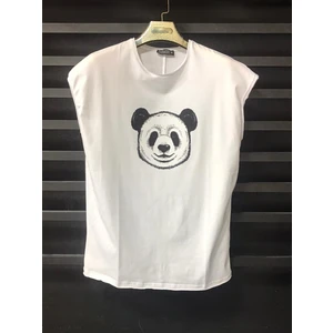 Insane Minds Erkek Panda Baskılı Oversize  Geniş Kalıp Tshirt