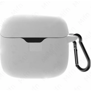Case Street Casestreet Jbl Tune Flex Kılıf Model Uyumlu Mat Silikon Soft Kancalı Sf7 Beyaz